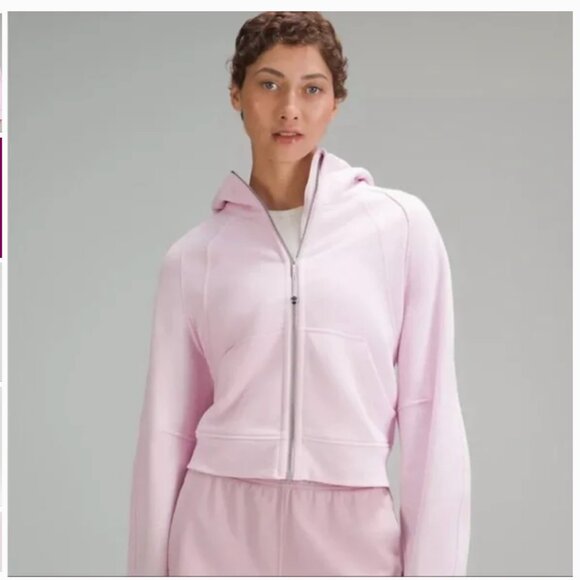 Lululemon Scuba Oversized Full-Zip Hoodie Meadowsweet Pink - Picture 3 of 17